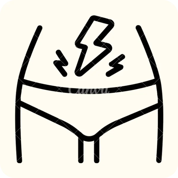 abdominal pain icon